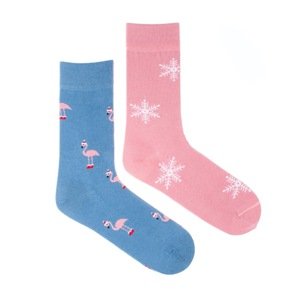 Ponožky Feetee Flamingo