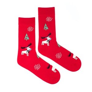 Ponožky Feetee Reindeer