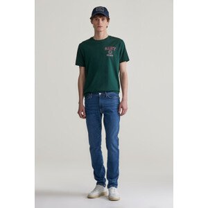 DŽÍNSY GANT EXTRA SLIM ACTIVE RECOVER JEANS MID BLUE