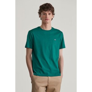 TRIČKO GANT REG SHIELD SS T-SHIRT DEEP FOREST GREEN