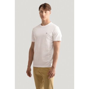 TRIČKO GANT REG SHIELD SS T-SHIRT WHITE