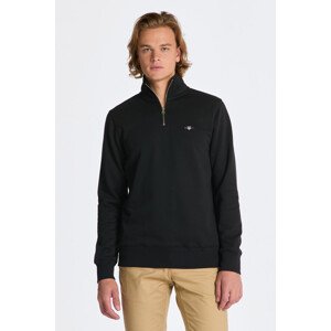 MIKINA GANT REG SHIELD HALF ZIP SWEAT čierna S