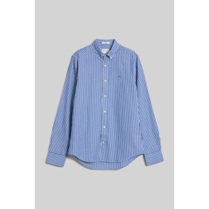 KOŠEĽA GANT SLIM POPLIN STRIPE SHIRT COLLEGE BLUE