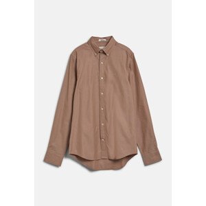 KOŠEĽA GANT SLIM PINPOINT OXFORD SHIRT WARM KHAKI