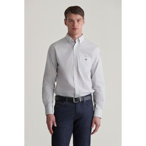 KOŠEĽA GANT REG MICRO PRINT SHIRT EGGSHELL