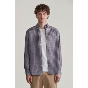 KOŠEĽA GANT REG POPLIN SMALL CHECK SHIRT červená S