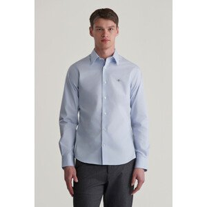 KOŠEĽA GANT SLIM POPLIN STRETCH SHIRT LIGHT BLUE