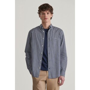 KOŠEĽA GANT REG LIGHT TWILL GINGHAM SHIRT SAILOR NAVY