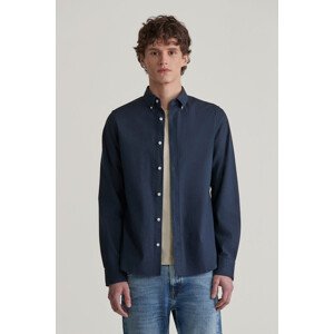 KOŠEĽA GANT SLIM FLANNEL MELANGE SHIRT MARINE