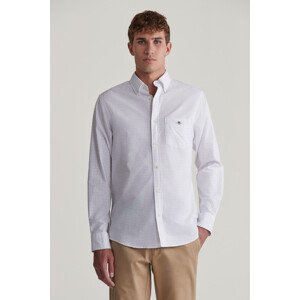 KOŠEĽA GANT REG OXFORD TATTERSALL SHIRT LIGHT PINK