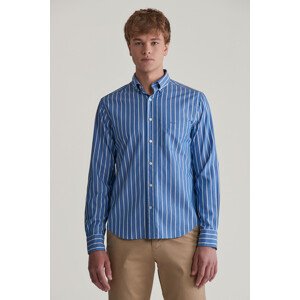 KOŠEĽA GANT REG POPLIN STRIPE LAPIS BLUE