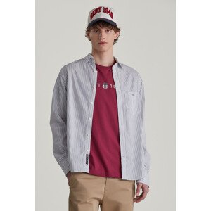 KOŠEĽA GANT REG POPLIN STRIPE WHITE