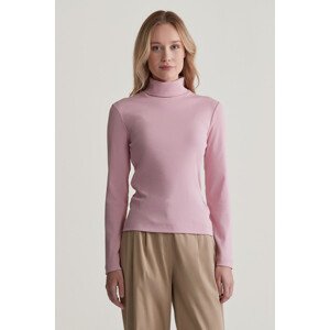ROLÁK GANT SLIM RIB TURTLENECK DUSTY PINK