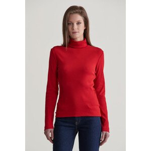 ROLÁK GANT SLIM RIB TURTLENECK RUBY RED