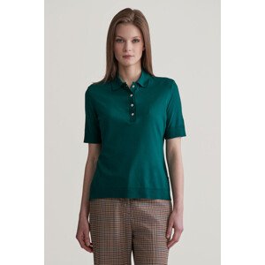 POLOKOŠEĽA GANT REG SEAMLESS SS POLO DEEP FOREST