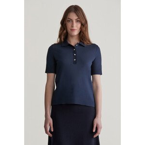 POLOKOŠEĽA GANT REG SEAMLESS SS POLO EVENING BLUE