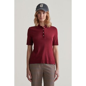 POLOKOŠEĽA GANT REG SEAMLESS SS POLO PLUMPED RED