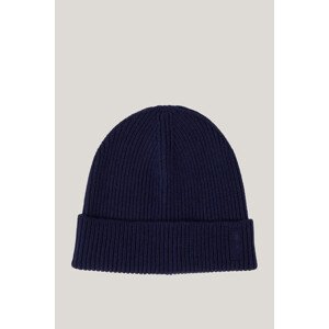 ČAPICA GANT WOOL RIBBED BEANIE EVENING BLUE