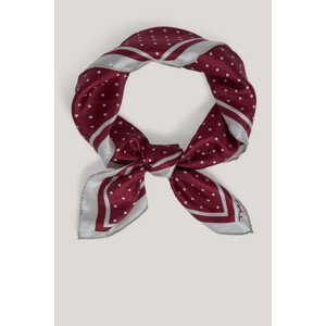 ŠATKA GANT POLKA DOT SILK SCARF PLUMPED RED