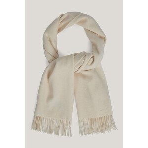 ŠÁL GANT WOOL WOVEN SCARF CREAM