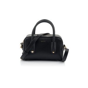 KABELKA GANT ICONIC MINI LEATHER BAG BLACK