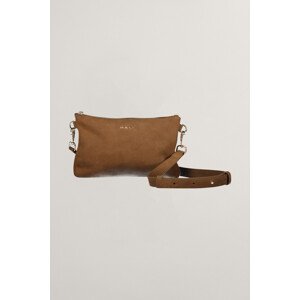 KABELKA GANT SUEDE SHOULDER BAG CACAO