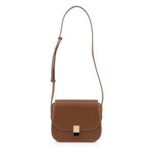 CROSSBODY GANT LEATHER SHOULDER BAG COGNAC BROWN