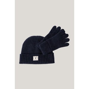 SET ČAPICA A RUKAVICE GANT BEANIE GLOVES GIFT SET CLASSIC BLUE