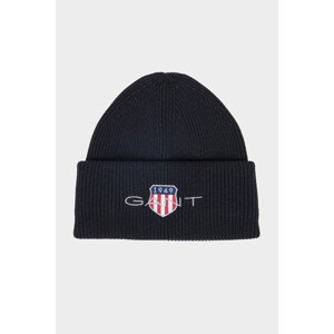 ČAPICA GANT ARCHIVE SHIELD COTTON BEANIE BLACK