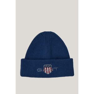 ČAPICA GANT ARCHIVE SHIELD COTTON BEANIE VINTAGE BLUE
