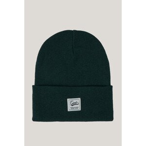 ČAPICA GANT DOUBLE LAYERED BEANIE TARTAN GREEN
