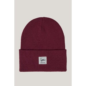 ČAPICA GANT DOUBLE LAYERED BEANIE WINE RED