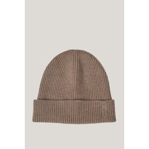 ČAPICA GANT FINE KNITTED WOOL BEANIE DRY SAND