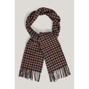 ŠÁL GANT GINGHAM WOVEN SCARF WINE RED