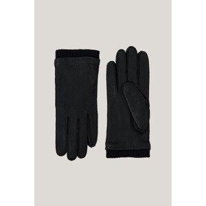 RUKAVICE GANT CASHMERE LINED LEATHER GLOVES BLACK