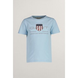 TRIČKO GANT ARCHIVE SHIELD SS T-SHIRT CALMING BLUE