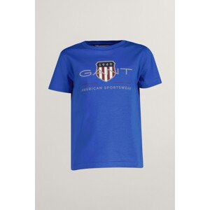 TRIČKO GANT ARCHIVE SHIELD SS T-SHIRT GREECE BLUE