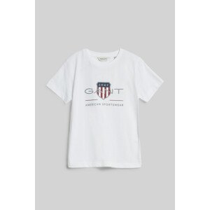 TRIČKO GANT ARCHIVE SHIELD SS T-SHIRT WHITE