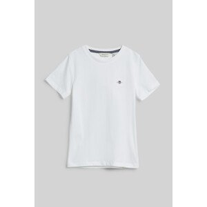 TRIČKO GANT SHIELD SS T-SHIRT WHITE