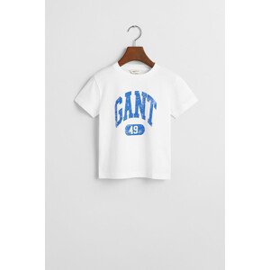 TRIČKO GANT GANT 49 ARCH RELAXED T-SHIRT WHITE