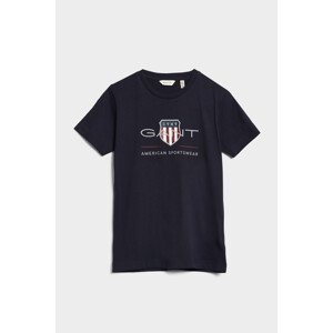 TRIČKO GANT ARCHIVE SHIELD SS T-SHIRT EVENING BLUE