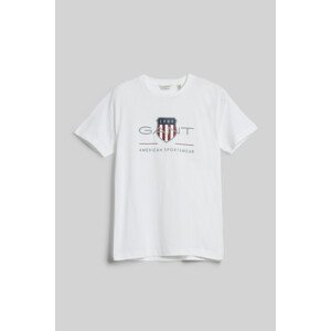 TRIČKO GANT ARCHIVE SHIELD SS T-SHIRT WHITE