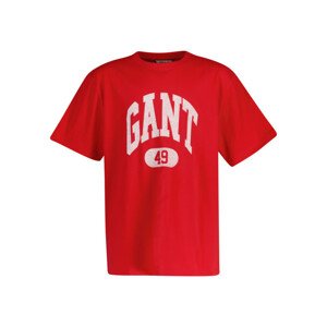 TRIČKO GANT GANT 49 ARCH RELAXED T-SHIRT BRIGHT RED