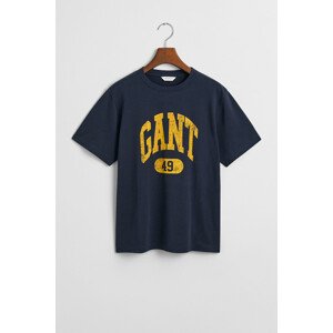 TRIČKO GANT GANT 49 ARCH RELAXED T-SHIRT EVENING BLUE