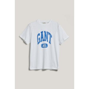 TRIČKO GANT GANT 49 ARCH RELAXED T-SHIRT WHITE