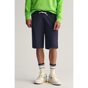 TEPLÁKOVÉ ŠORTKY GANT SHIELD SWEAT SHORTS EVENING BLUE