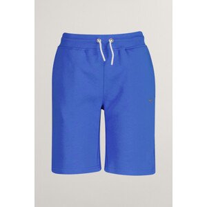 TEPLÁKOVÉ ŠORTKY GANT SHIELD SWEAT SHORTS GREECE BLUE