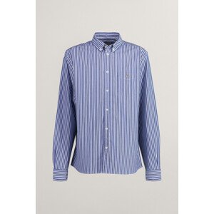 KOŠEĽA GANT STRIPED SHIELD POPLIN SHIRT COLLEGE BLUE