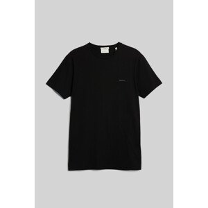 TRIČKO GANT SLIM MERCERIZED SS T-SHIRT BLACK