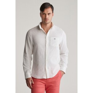 KOŠEĽA GANT REG COTTON LINEN SHIRT WHITE